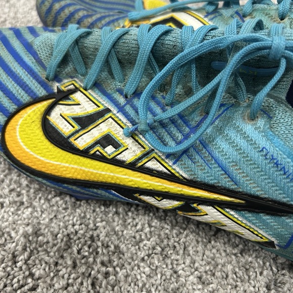 Size 9 - Nike Zoom Mercurial Vapor 15 Elite KM FG Mbappe Motivation Pack Cleats - Picture 10 of 12